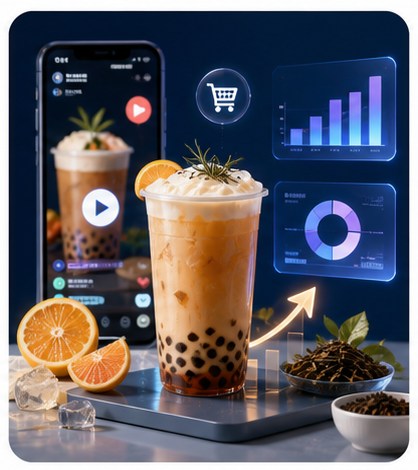 茶饮食品项目经验示意图